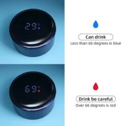 Slimme Thermosfles Met LCD Temperatuur Display - Curver Isolatiefles 0,5 Liter - Dubbelwandige Thermosfles - Thermosbeker - Isoleerfles - Thermoskan - Travel Mug - Bidon Drinkfles - Koffiebeker - Drinkflessen - RVS - Smart Thermos - Bidon - Metaal -Merkloos Winkel 1200x1200 44