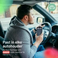 Triple J® Koffiebeker To Go - Thermosbeker - BPA & Lekvrij - 380ml - Blauw -Merkloos Winkel 1200x1200 487