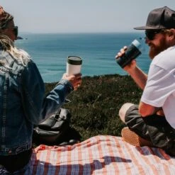 Circular&Co. Herbruikbare To Go Koffiebeker (rCUP) Zwart/geel 12oz/340ml -Merkloos Winkel 1200x1200 551