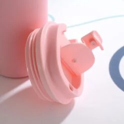 Koffiebeker To Go | Lekvrije Thermosbeker | Thermosfles | RVS Reisbeker | Dubbelwandige Travel Mug | 350 Ml | Roze -Merkloos Winkel 1200x1200 561