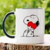 Snoopy Cute Mok - Snoopy Producten - Vrouwen Cadeautje - Valentijn Cadeautjes Voor Haar - Verjaardag Cadeau Man - Valentijn Cadeu Man - Mokken - Theeglazen - Koffiekopjes