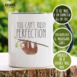 You Cant Rush - Luiaarden - Dieren - Cadeau Voor Vrouw - Koffiemok - Grappige Cadeaus - Cadeau Voor Man - Kado Vrouw - Valentijn Cadeautje Voor Haar - Mokken En Bekers - Verjaardag Cadeau - Koffiekopjes - Mok Met Tekst -Merkloos Winkel 1200x1200 643