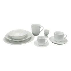 4goodz Porseleinen Servies 6 Persoons 50-delig - Startset - Wit -Merkloos Winkel 1200x1200 770