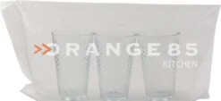 Orange85 Drinkglazen - Set Van 3 - Lichtgrijs - 30 Cl - Limonadeglazen - Vaatwasbestendig - Glaswerk -Merkloos Winkel 1200x547 7