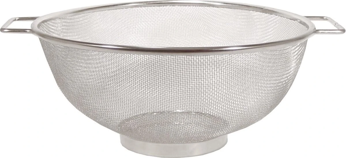 Merkloos Vergiet - RVS - Ø25cm - Zeef 3 Merkloos Vergiet - RVS - Ø25cm - Zeef