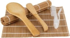 Summit Products Sushi Bazooka Kit- Sushi Maker Set- Sushi Kit- All In One Sushi Set- Inclusief Online Bereidingsgids- Zwart -Merkloos Winkel 1200x645 2