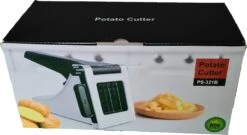 Merkloos Frietsnijder | Groentesnijder | Patatsnijder | Multifunctioneel | Met Handleiding | Sterke Messen | Wit -Merkloos Winkel 1200x656 2