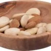 Bowls And Dishes Pure Olive Wood Olijfhouten Schaal Ø 12 Cm - Cadeau Tip!