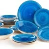 Quid | 18-delige Bordenset | Aardenwerk Bordenset | Vita Azul | Blauw -Merkloos Winkel 1200x672 1