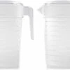 Merkloos Pakket Van 2x Stuks Kunststof Schenkkannen/waterkannen Van 2 Liter - 2000 Ml - Feest/partij/zomer 2 Merkloos Pakket Van 2x Stuks Kunststof Schenkkannen/waterkannen Van 2 Liter - 2000 Ml - Feest/partij/zomer -Merkloos Winkel 1200x725