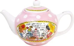Blond Amsterdam Even Bijkletsen Theepot - 1,5 L