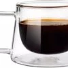 Dubbel Glas Koffie/thee Kop - 150ML - Geïsoleerde Koffie/thee Kop - Dubbel Glas - Koffie Kopjes - Koffie Kop - Dubbel Wandig Glas - Glazen Beker - Glazen Kopjes - Glazen Kop - Koffie Mok - Thee Glas -Merkloos Winkel 1200x762 12