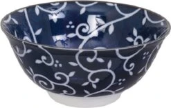 Tokyo Desig Studio - Mixed Bowls - Blue Designs - 15x7 Cm, 550 Ml - Set Van 4 Kommen In Luxe Geschenkdoos -Merkloos Winkel 1200x763 1