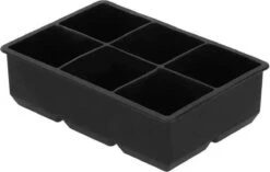 Buxibo - Luxe IJsblokvormen - Set Van 4 - Ice Cube Tray - 6 IJsblokken – IJsblokjes Vorm Met Deksel - Siliconen - Zwart -Merkloos Winkel 1200x763 4