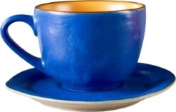 Vivi Oggi - Koffiekopjes Set Van 6 - Ø 9cm - Cappuccino - Kop En Schotel - 150 Ml - Italië -Merkloos Winkel 1200x764