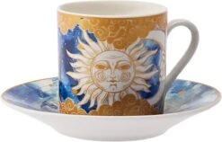 Karaca - Astrologisch Coffee Cup Set Voor 6 - Romantische Koffieliefhebbers - Espresso Mokken Set - Espresso Mok - Turkse Koffie - Valentijn Cadeau - Gift Box -Merkloos Winkel 1200x767