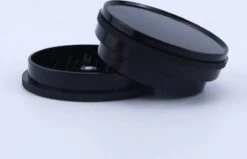 Grinder - Kruiden - Crusher - Plastic - Zwart