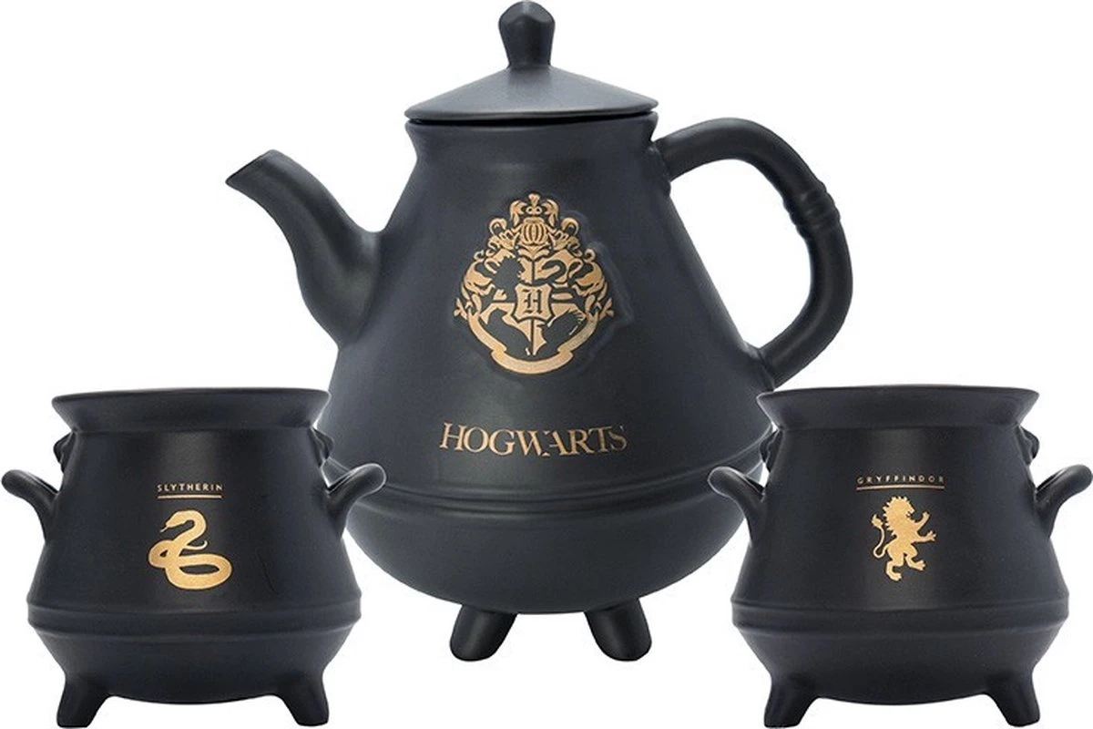 Harry Potter "Hogwarts" Theepot Set Met 2 Ketels 6 Harry Potter "Hogwarts" Theepot Set Met 2 Ketels - Afbeelding 4