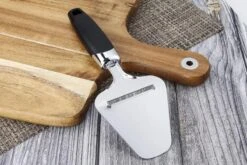 Merkloos, Kaasschaaf- Kaasschaaf Voor Harde Kaas-Kaasschaaf Voor Oude Kaas - Kaasschaaf Voor Jonge Kaas - Multifunctionele Kaasschaaf - Vaatwasser Bestendig - Kaasschaaf Zwart - RVS- 230 X 82 Mm- Keukengerei- Keuken Accessoires -Merkloos Winkel 1200x800 185