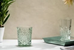 Libbey Drinkglas Hobstar Ebony Green – 355 Ml/ 35,5 Cl - 6 Stuks - Vintage Design - Vaatwasserbestendig - Hoge Kwaliteit -Merkloos Winkel 1200x800 290