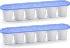 3x Grote Ijsblokjes/ijsklontjes Vormen Met Deksel Blauw - 6 Stuks - Ijsblokjes/ijsklontjes Makers - 30 X 6 Cm -Merkloos Winkel 1200x815 2