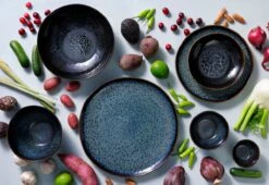 Palmer Serviesset Eccentric Stoneware 6-persoons 24-delig Blauw -Merkloos Winkel 1200x826 3