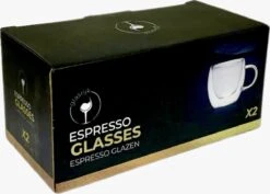 Glasrijk® Dubbelwandige Espresso Glazen - 80 Ml - 2 Stuks - Espresso Kopjes - Espresso Kopjes Dubbelwandig - Espresso Glazen - Espressokopjes - Dubbelwandige Glazen -Merkloos Winkel 1200x858 3