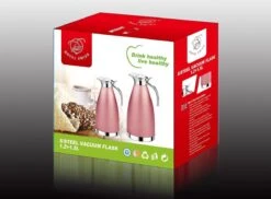 Royal Swiss - Thermoskan - Set Van Twee 1,2 Liter En 1,6 Liter - Thermosfles (Roze) -Merkloos Winkel 1200x882 2