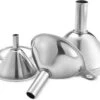 Chefsey - Trechter Set – Keuken – 3 Stuks – RVS – Keukengerei