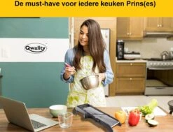 Mandoline - Vlijmscherp - Keukensnijder – Groentesnijder – Incl. Anti Snij Handschoenen En Snij Hulp - Qwality -Merkloos Winkel 1200x917 1