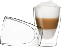 DUOS Gläser 2x (80, 200, 310, 400ml) - Feelino Dubbelwandige Glazen/thermoglazen/theeglazen/koffieglazen Met Zweefeffect Houden Dranken Langer Warm En Langer Koud -Merkloos Winkel 1200x921 5