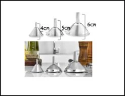 Afecto® Trechters | Set Van 3 Stuks Trechters | 3 X Trechter| RVS| -Merkloos Winkel 1200x925 6