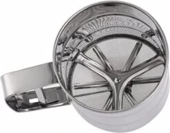 Professionele RVS Meelzeef - Bloemzeef - Poedersuikerzeef - Suikerzeef - Bakgerei - Stooier - Keuken Tafel -Roestvrij Staal - Draai Meel Zeef - Bloem Zeef - Poedersuiker Zeef - -Merkloos Winkel 1200x939 2