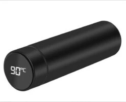 YUNICS® Thermoskan - Met Smart Temperatuur Display - Thermos - Thermosfles - Thermosbeker - Thermofles - Isoleerfles - Travel Mug - RVS - Zwart -Merkloos Winkel 1200x977 1