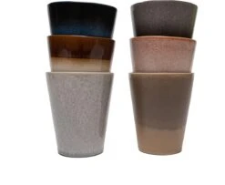 Koffiekopjes - Earth Koffiemok - 200ML En 310ML - Koffiebeker - Set Van 12 Kopjes (ook Los Verkrijgbaar) - Porselein - Hip En Trendy -Merkloos Winkel 1200x987 1