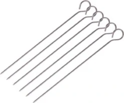 PD® - Barbecue Spiezen 30 Cm - 6delig - BBQ Spiezen Set - Spiezen Voor Marsmallows - Vleesspiezen - Vleespennen - Saté Prikkers -Merkloos Winkel 1200x995 10
