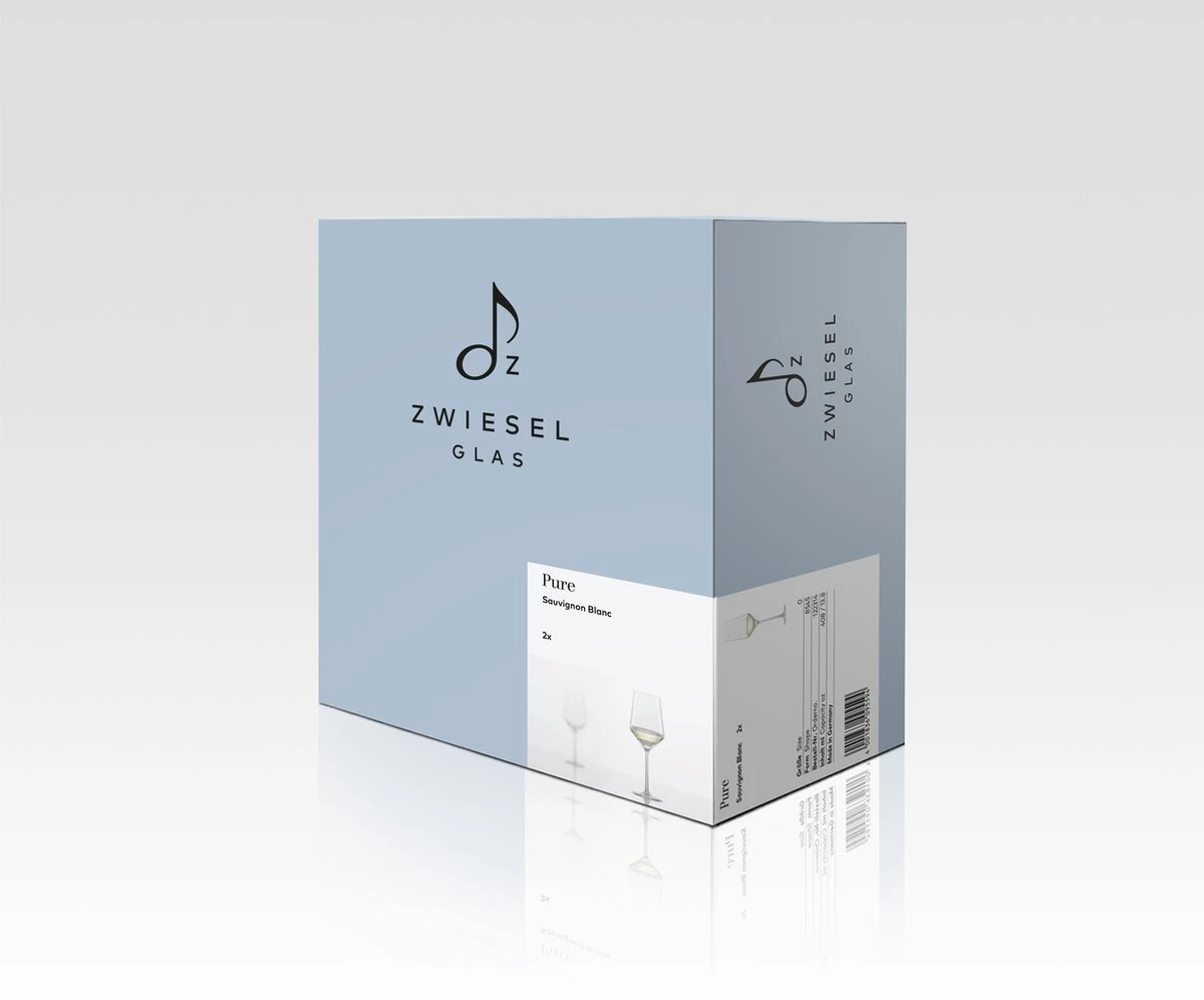 Schott Zwiesel Sauvignon Blanc Wijnglazen Pure - 410 Ml - 2 Stuks 7 Schott Zwiesel Sauvignon Blanc Wijnglazen Pure - 410 Ml - 2 Stuks - Afbeelding 5