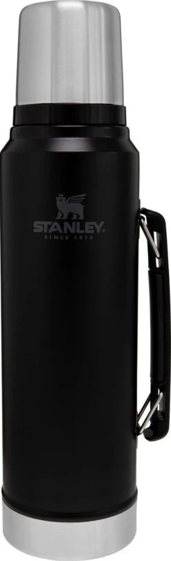 Stanley The Legendary Classic Bottle 1,00L - Thermosfles - Matte Black -Merkloos Winkel 366x1200