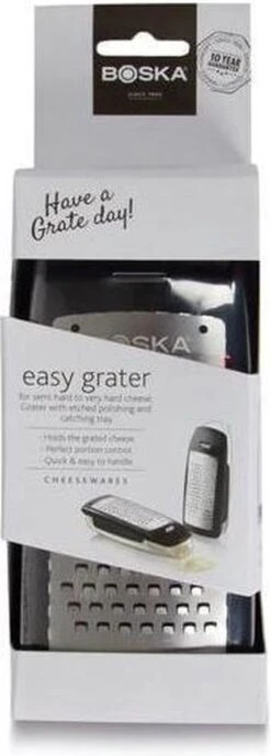 Boska Easy Grater - Tafelrasp - RVS - Zwart - Met Opvangbakje -Merkloos Winkel 430x1200 4