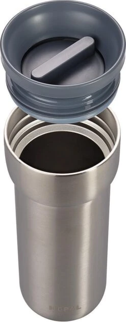 Mepal Isoleerbeker Ellipse 475 Ml – Houdt Je Drankje 6 Uur Warm En 10 Uur Koud – Natural Brushed – Koffiebeker To Go – Lekdicht – Thermosbeker -Merkloos Winkel 469x1200 1