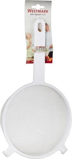 Westmark - Zeef - Kunststof Vergiet - Ø 18 Cm - Wit