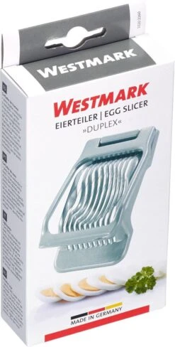 Westmark Duplex Eiersnijder 13,5 X 7,9 X 2,9 Cm - Alu – RVS