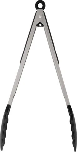 Sola Tang - Hittebestendig - Comfort - Krasvrij - Grip - Vaatwasser Veilig - Nylon - 33,5cm - Zwart -Merkloos Winkel 609x1200 1