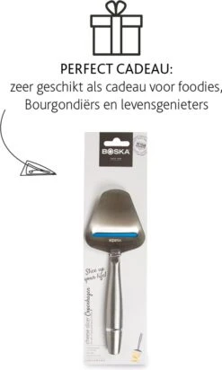 Boska Kaasschaaf Copenhagen - Kaasschaaf Harde Kaas - Kaasschaaf Voor Oude Kaas - Vaatwasserbestendig - Multifunctionele Kaasschaaf - RVS - 220 X 74 X 20 Mm - Keukengerei - Keuken Accessoires - 10 Jaar Garantie -Merkloos Winkel 719x1200