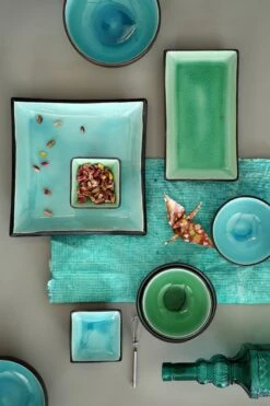 Tokyo Design Studio Glassy Turquoise Sushi Servies - 8 Delig - 2 Persoons -Merkloos Winkel 800x1200 28