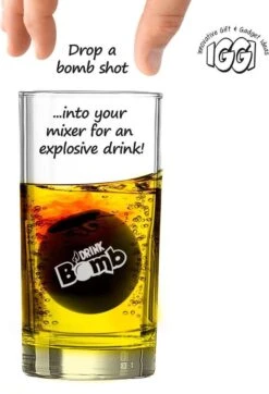 CKB LTD - Bomb Shots - Drank - Jagermeister Shotglaasjes Giftpack - Borrelglaasjes - Kunststof - Shotglazen - Zwart - 4 Stuks - Glazen Shotglas Likeur Drank Jagerbomb -Merkloos Winkel 819x1200 7