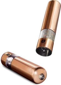 Berlinger Haus Pepper And Salt Grinder Set Rose Gold Edition