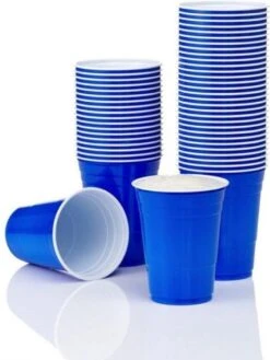 Merkloos Blue Cups - 50stuk(s) - 475ml - Party Cups - Beerpong - Drankspel - Beerpong Bekers - Plastic Bekers -Merkloos Winkel 900x1200 11