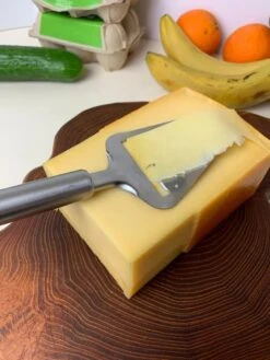 Kaasschaaf - Roestvrij Staal - Glanzend Zilver - Multifunctioneel - Duurzaam En Vaatwasserbestendig - Voor Jonge En Oude Kaas - Keukengerei - 21.5 X 7.3 X 1.9 Cm. -Merkloos Winkel 900x1200 34
