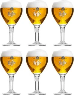 Leffe Bierglazen 250 Ml - 6 Stuks
